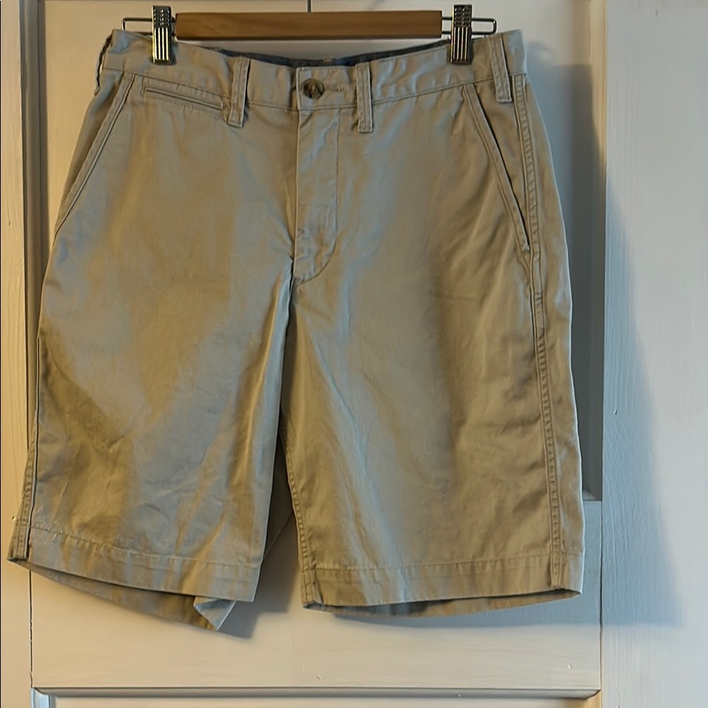 Polo by Ralph Lauren Tan Flat Front Shorts